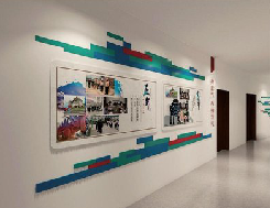 资源企业文化墙用什么材料好？