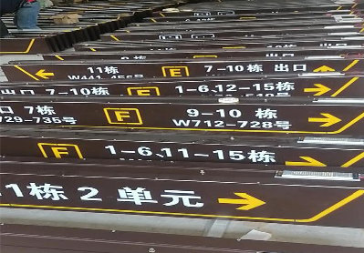 资源广告标识中，常见的几种安装方式。