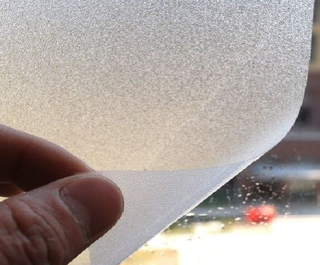 资源玻璃门外面粘广告用什么材料好？